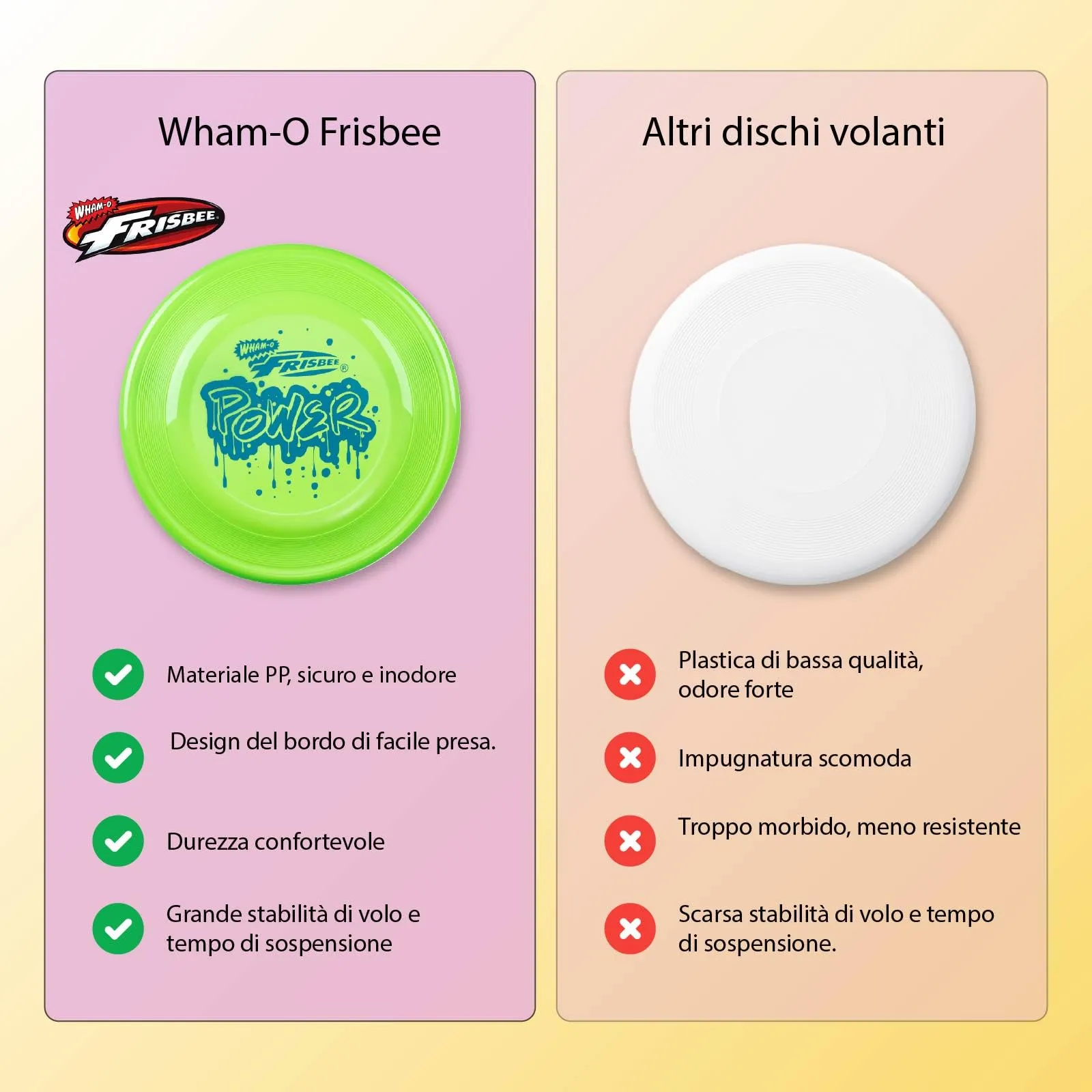 Wham-O Frisbee Disco Volante, 23.75 cm, 100g (53308-V1) - immagine 5