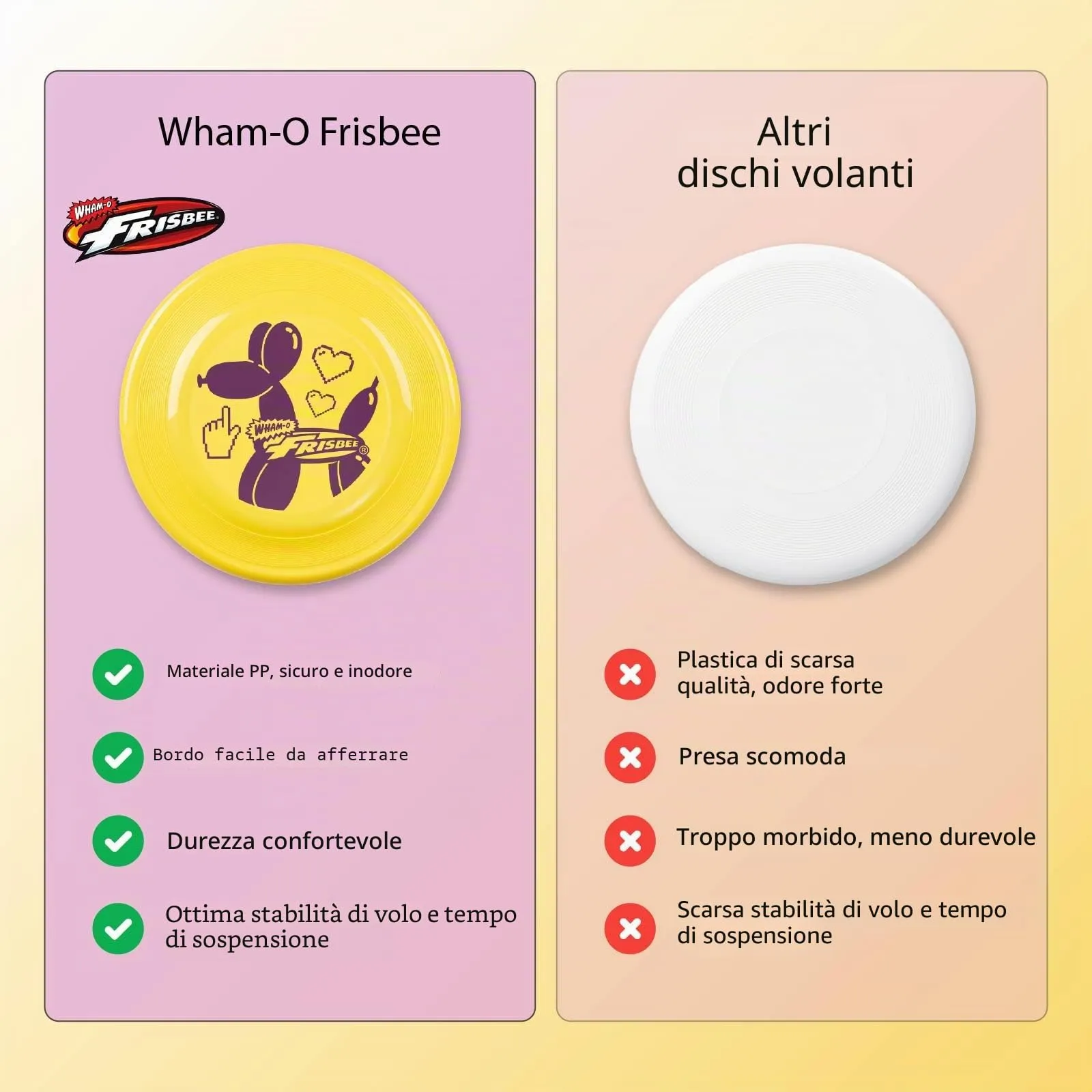 Wham-O Frisbee Disco Volante, 23.75 cm, 100g (53308-V3) - immagine 5