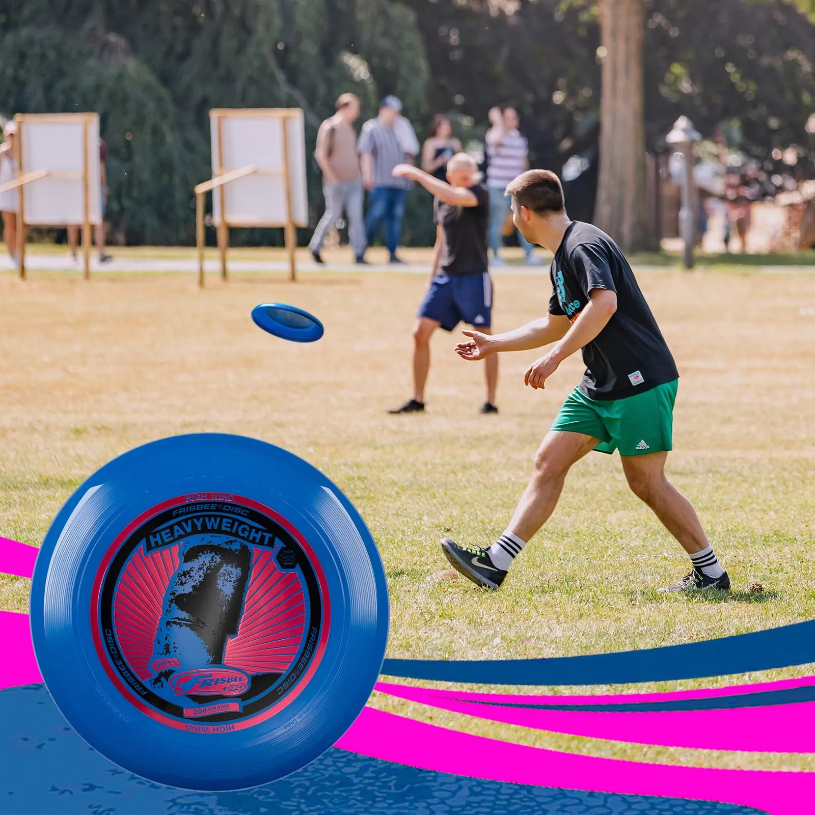 Wham-O Frisbee Pesante 200 g, 27.94 cm, Confezione da 2 Pezzi - immagine 6
