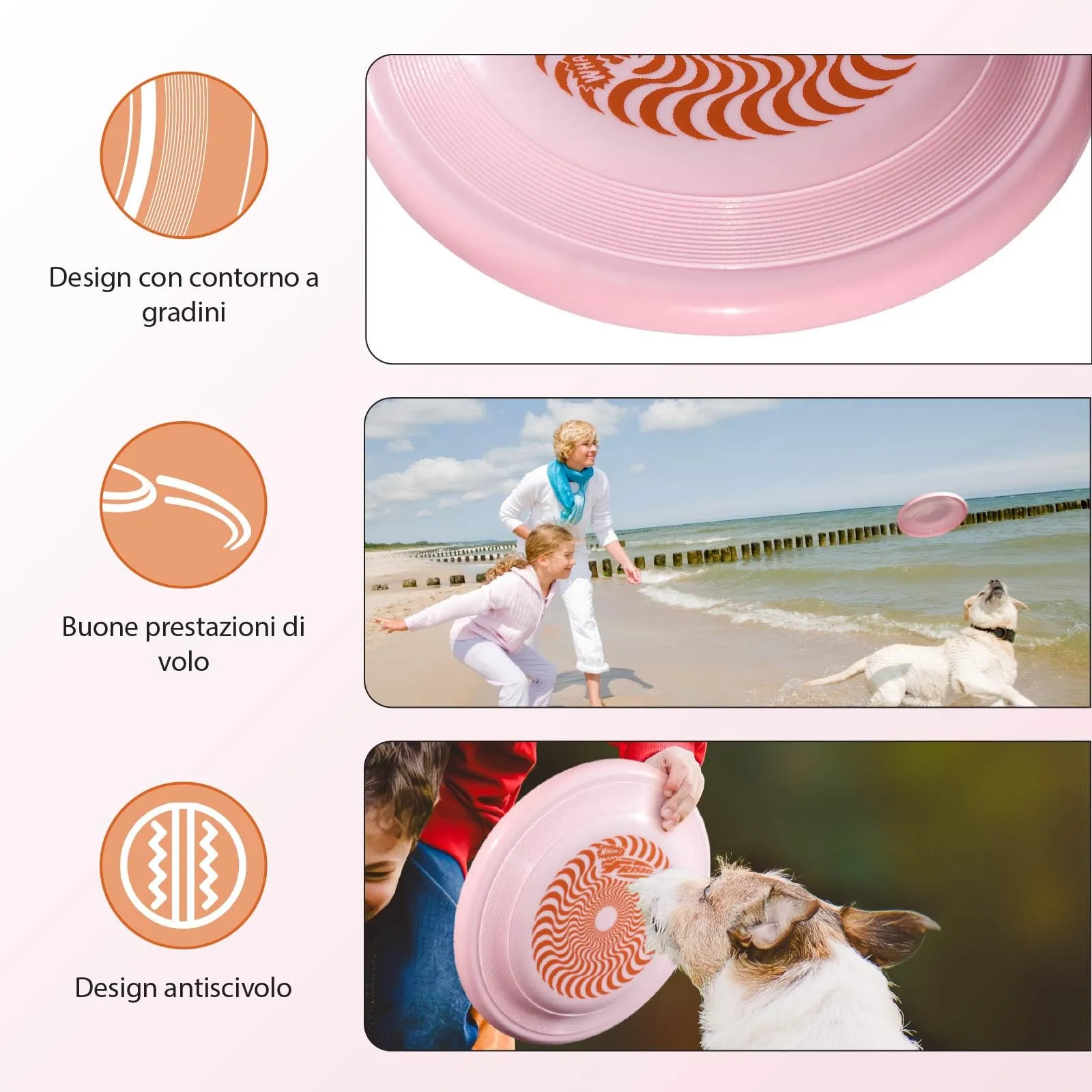 Wham-O Frisbee Disco Volante, 23.75 cm, 100g (53308-V4) - immagine 3