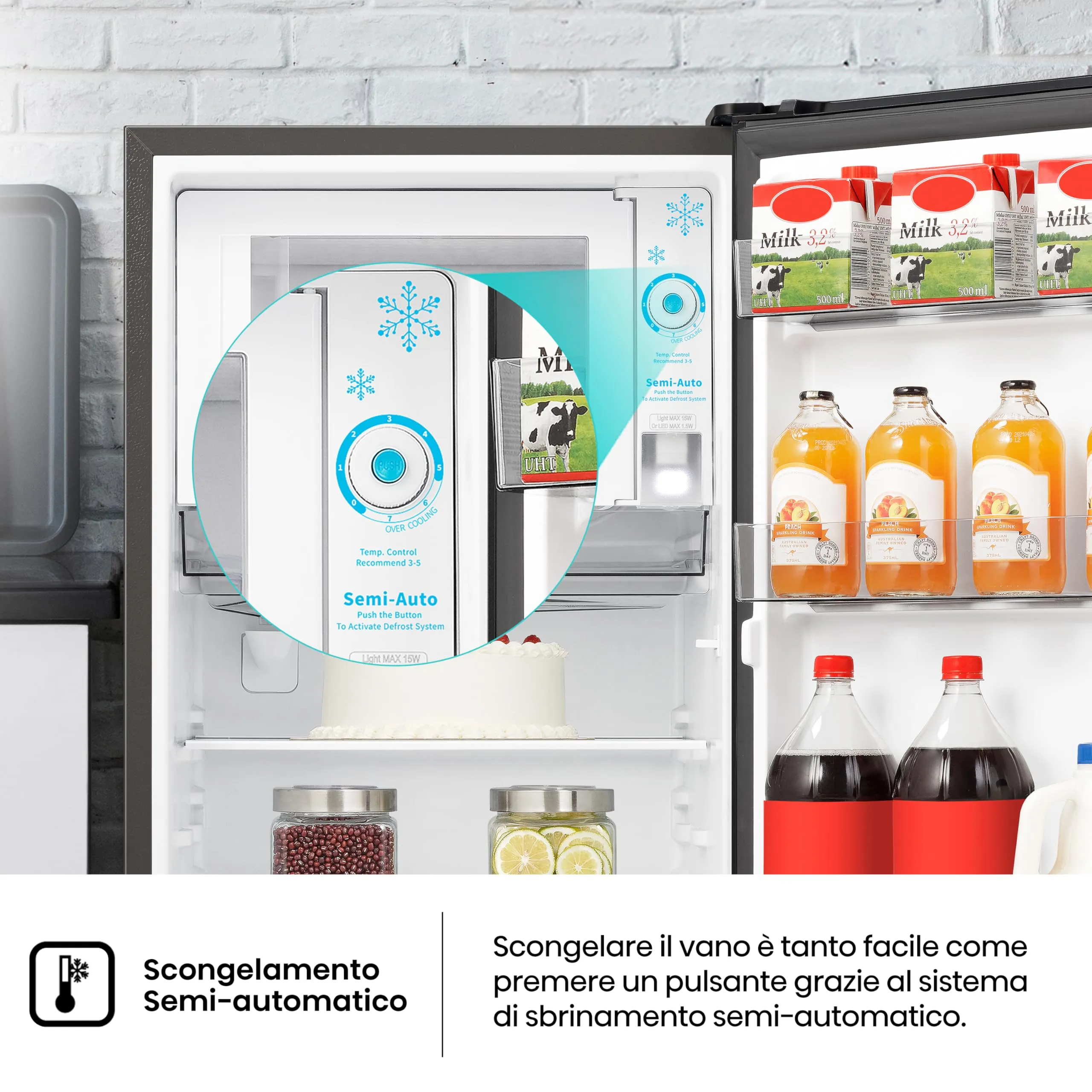 Hisense MUR52151BE Frigorifero Monoporta, 150 Litri, Nero - immagine 7