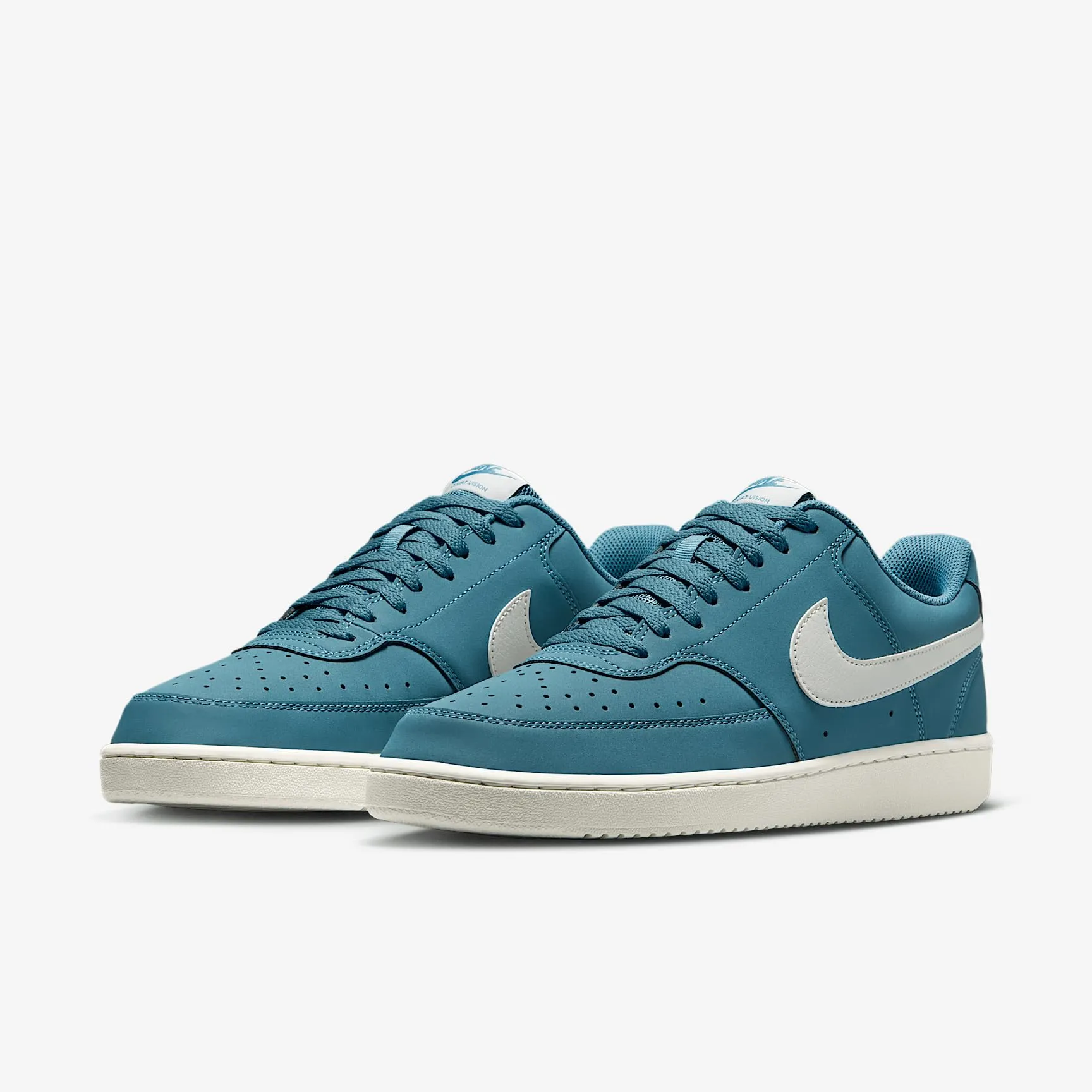 Nike Court Vision Low HM9429-001 Blu Fumo Vela 40 EU - immagine 5