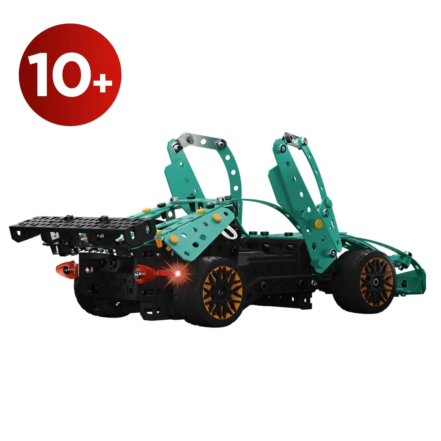 Bandai Meccano Auto da Corsa 2 in 1 Kit di Costruzione Formula 1 APM20108 - immagine 7