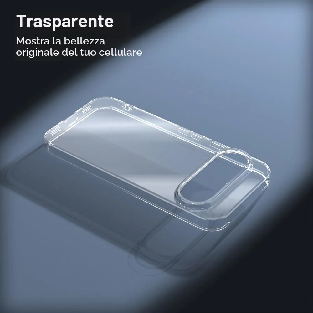 Captor Cover for Google Pixel 11 / 11 Pro, Clear Soft Silicone Case - immagine 4