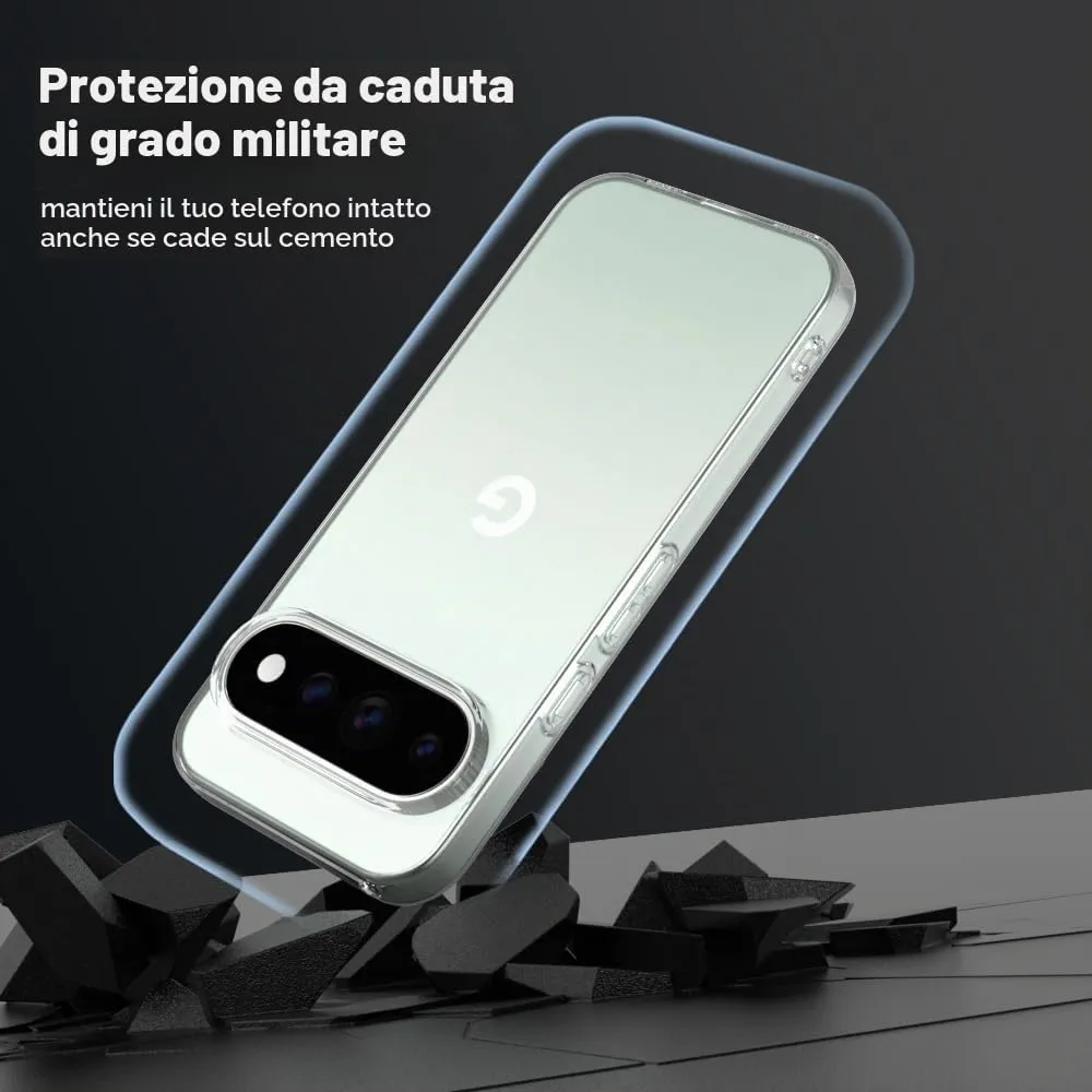 Captor Cover for Google Pixel 11 / 11 Pro, Clear Soft Silicone Case - immagine 7