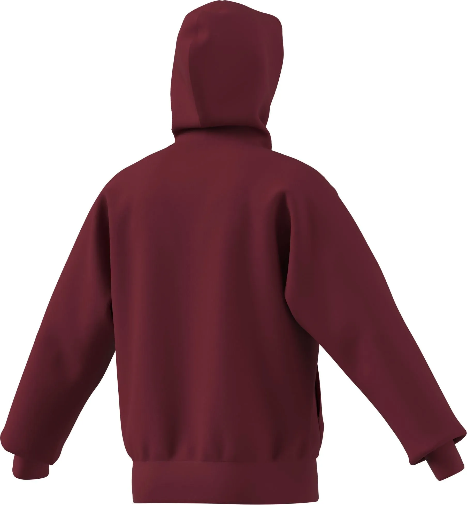 adidas Essentials Feelcozy Fleece Hoodie - Active Maroon/White - XXL - immagine 5