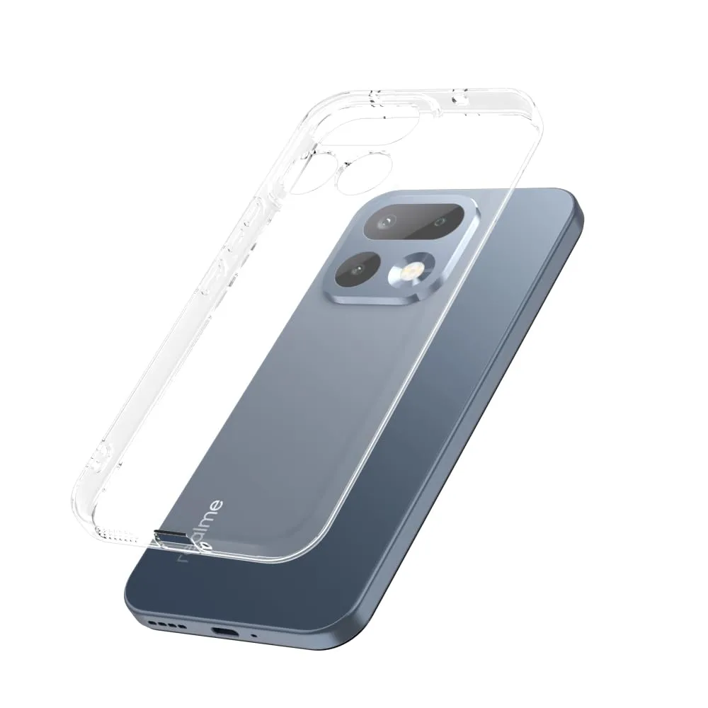 Captor Cover for Realme 16 Pro 5G, Transparent Soft Silicone Case - immagine 2