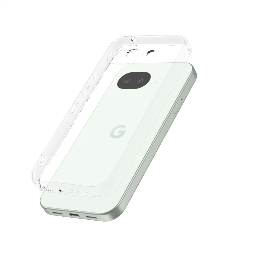 Captor Cover for Google Pixel 10A, Transparent Soft Silicone Case - immagine 2