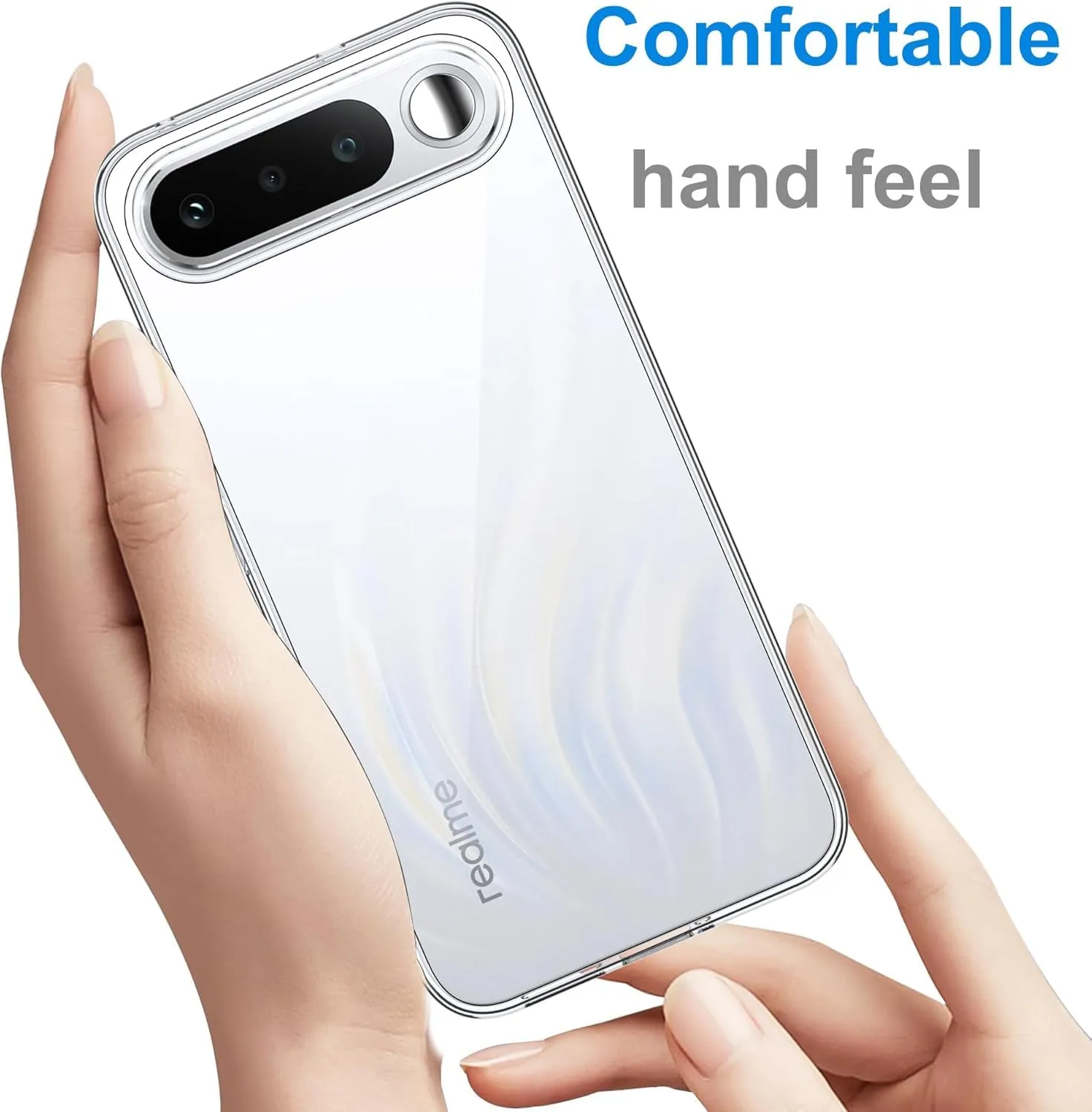 Captor Cover for Realme 16 5G Transparent Soft Silicone Case - immagine 2