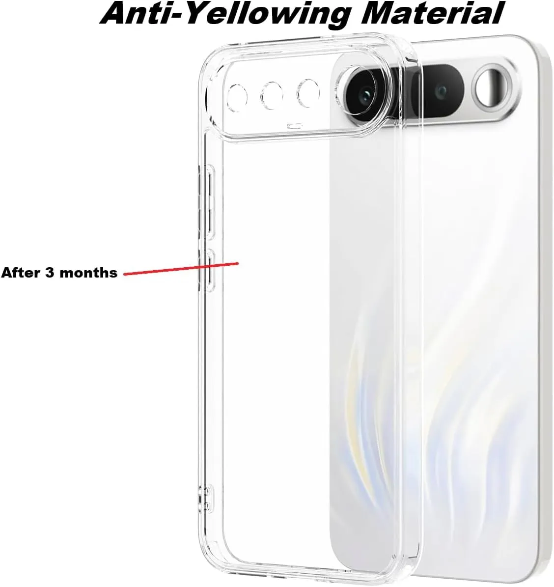 Captor Cover for Realme 16 5G Transparent Soft Silicone Case - immagine 3