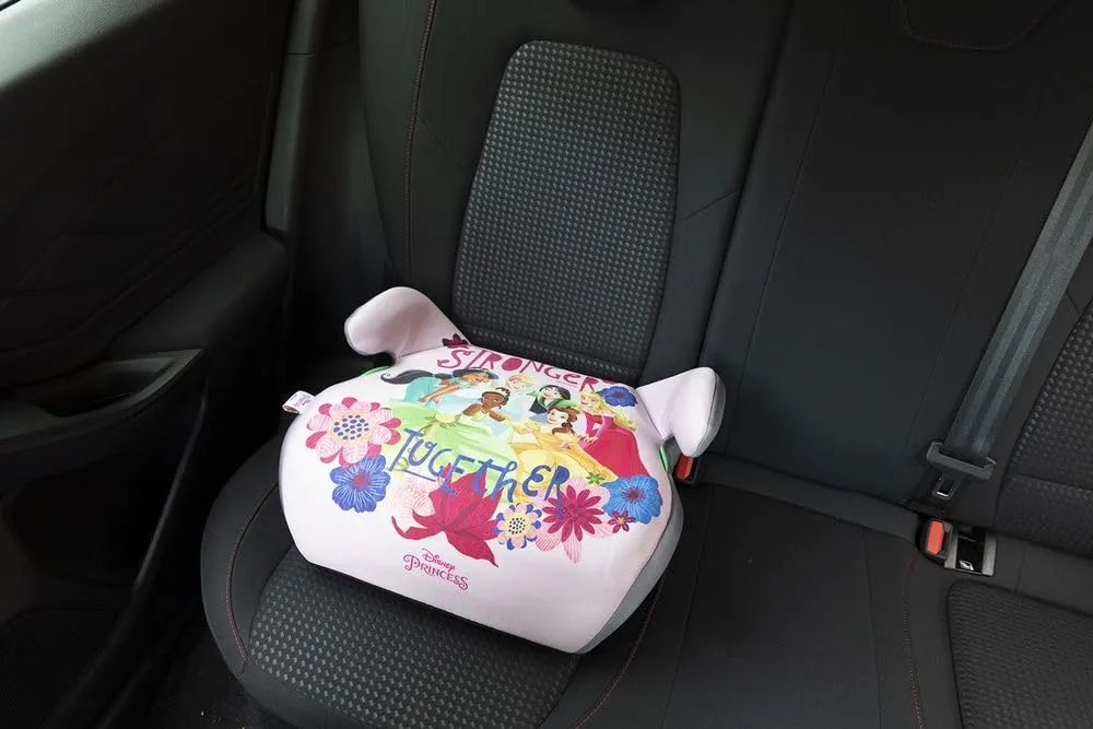 Tataway Disney Principesse Seggiolino Alzatina Auto Bimbi i-Size ECE R129, 125-150cm, 22-36kg - immagine 2