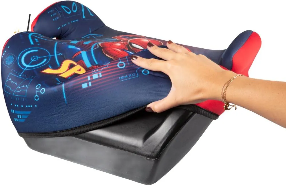 Tataway Marvel Spiderman Seggiolino Alzatina Auto Bimbi I-Size ECE R129, 125-150cm, 22-36kg - immagine 5