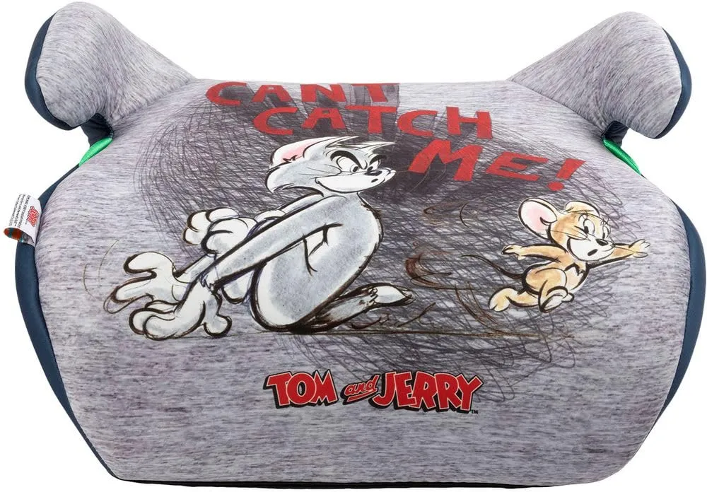 Tataway Warner Bros Tom and Jerry Seggiolino Alzatina Auto Bimbi i-Size ECE R129, 125-150cm, 22-36kg - immagine 2