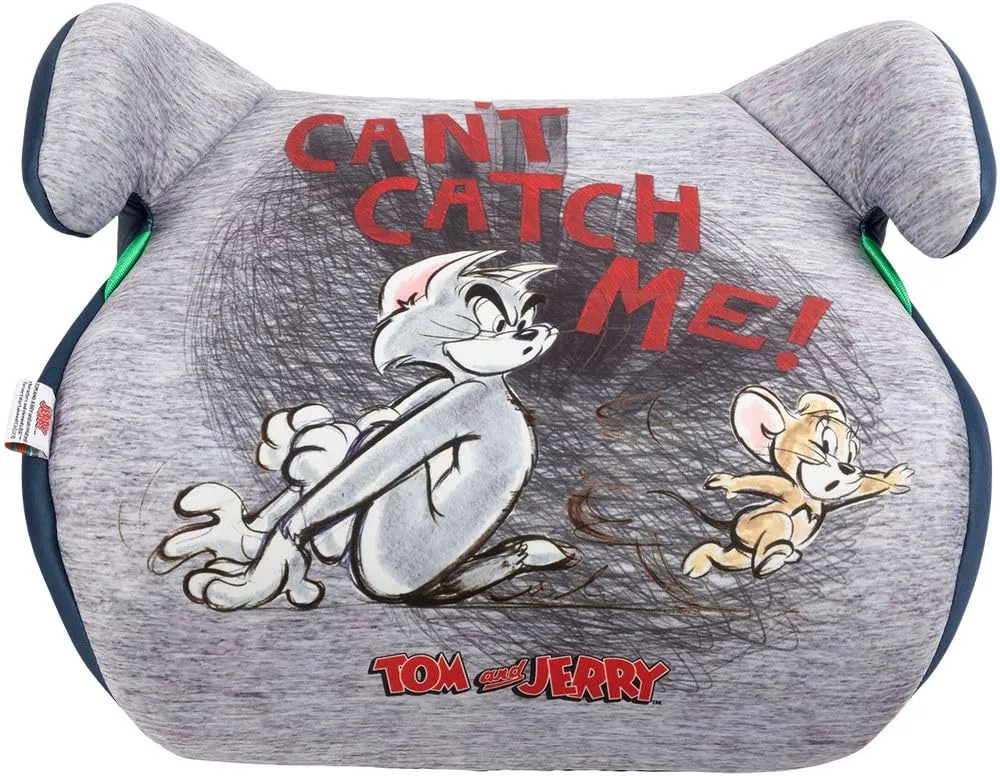 Tataway Warner Bros Tom and Jerry Seggiolino Alzatina Auto Bimbi i-Size ECE R129, 125-150cm, 22-36kg - immagine 3