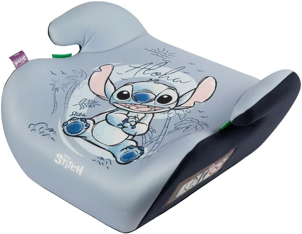 Tataway Disney Stitch Seggiolino Alzatina Auto Bimbi i-Size ECE R129, 125-150cm, 22-36kg - immagine 2