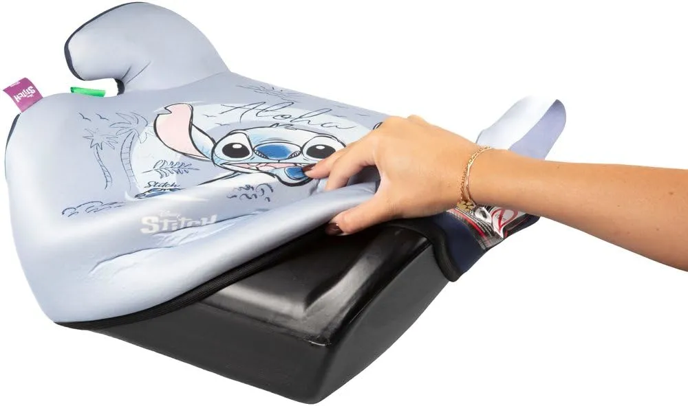 Tataway Disney Stitch Seggiolino Alzatina Auto Bimbi i-Size ECE R129, 125-150cm, 22-36kg - immagine 6
