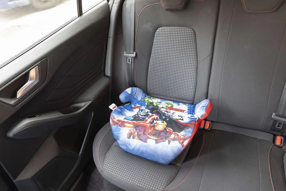 Tataway Marvel Avengers Seggiolino Alzatina Auto Bimbi i-Size ECE R129, 125-150cm, 22-36kg - immagine 5