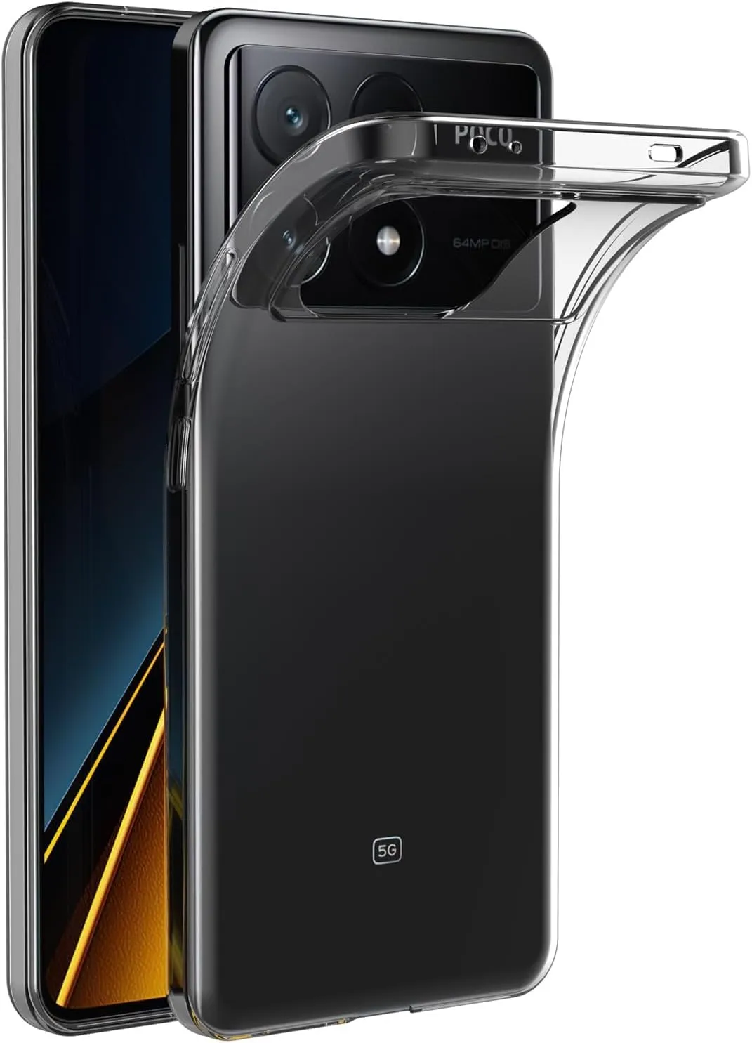 Captor Cover Trasparente TPU per Xiaomi Poco X6 Pro 5G - immagine 1