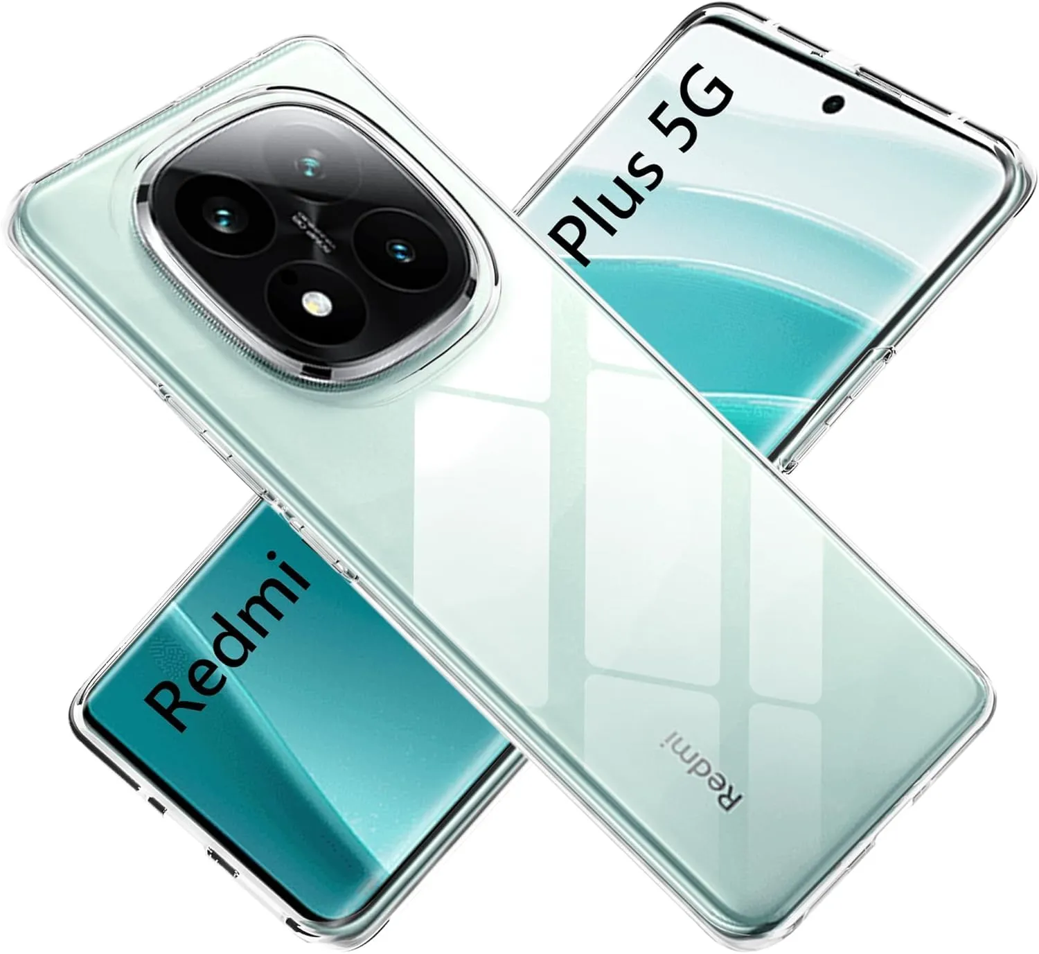 Captor Cover Trasparente TPU per Xiaomi Redmi Note 14 Pro / 14 Pro Plus 5G - immagine 1