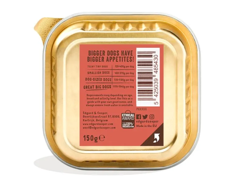 Edgard & Cooper Cibo Umido per Cani Senior, Salmone e Pollo, 150g x 11 - immagine 6