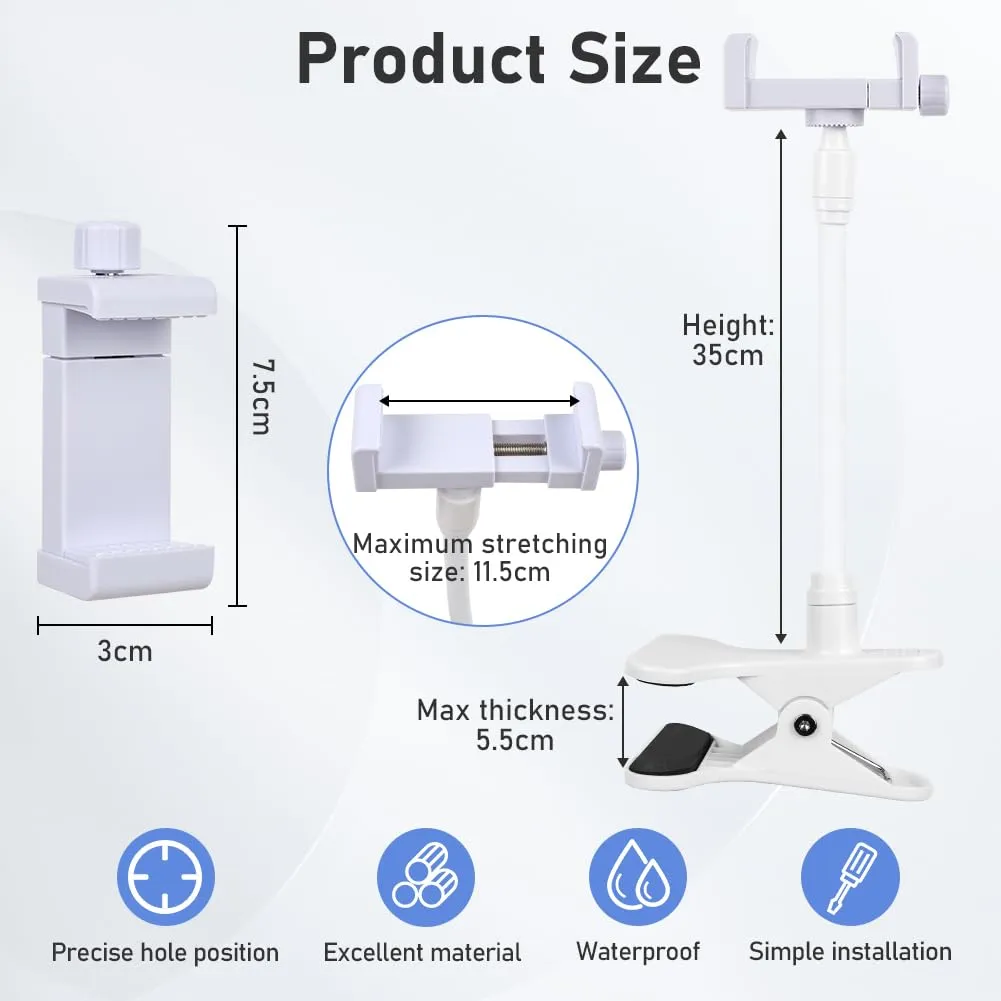 OFFCUP Supporto Baby Monitor Flessibile Universale con Clip - immagine 2