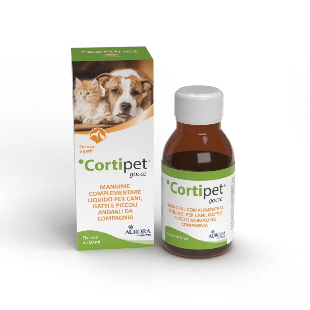 Aurora Biofarma Cortipet Gocce 50ml per Cani e Gatti - immagine 1