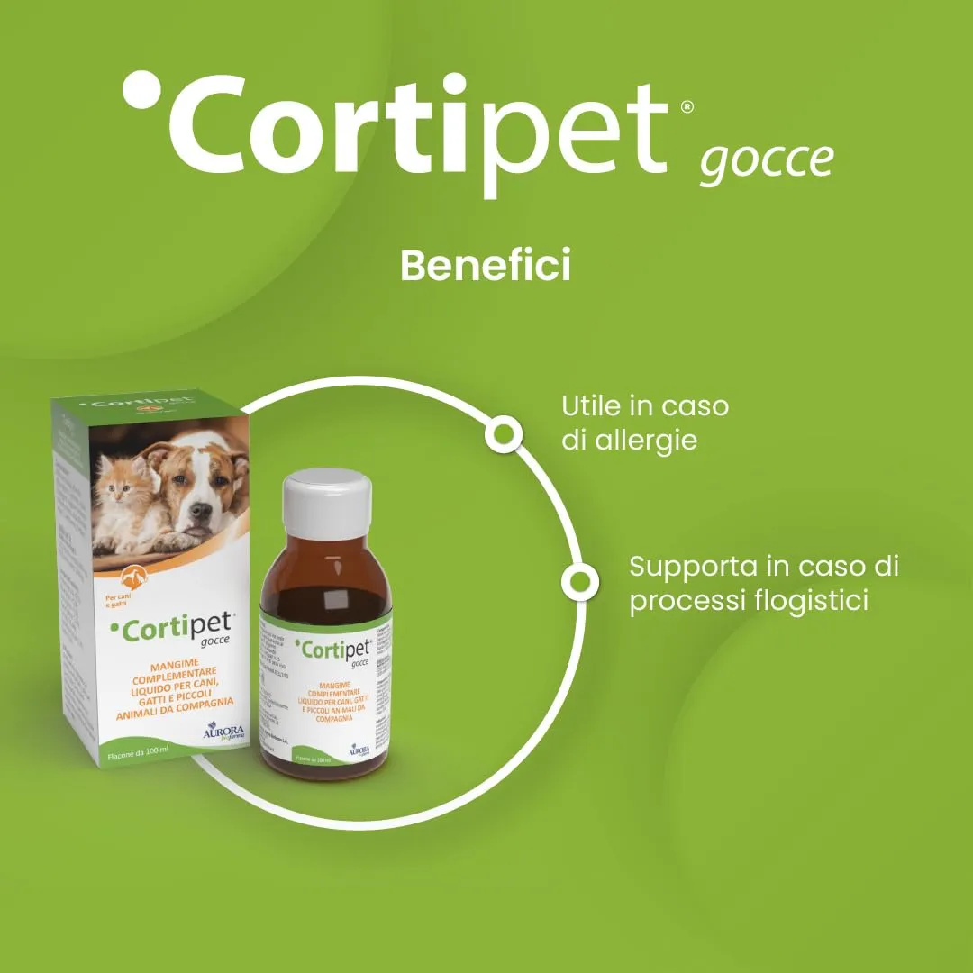 Aurora Biofarma Cortipet Gocce 50ml per Cani e Gatti - immagine 4