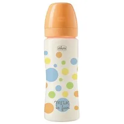 Chicco Biberon Perfect Easy Flusso Veloce, Tettarella Physio Soft Sense, Anticolica, 330ml, 4 Mesi+ - immagine 1