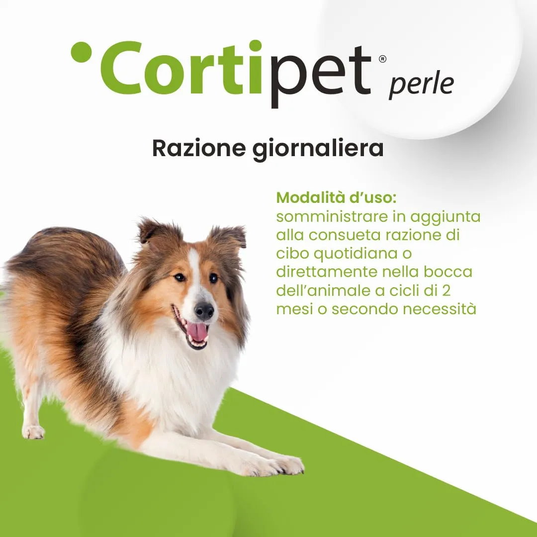Aurora Biofarma Cortipet - Mangime Complementare per Cute e Mantello di Cani e Gatti, 30 Perle - immagine 6