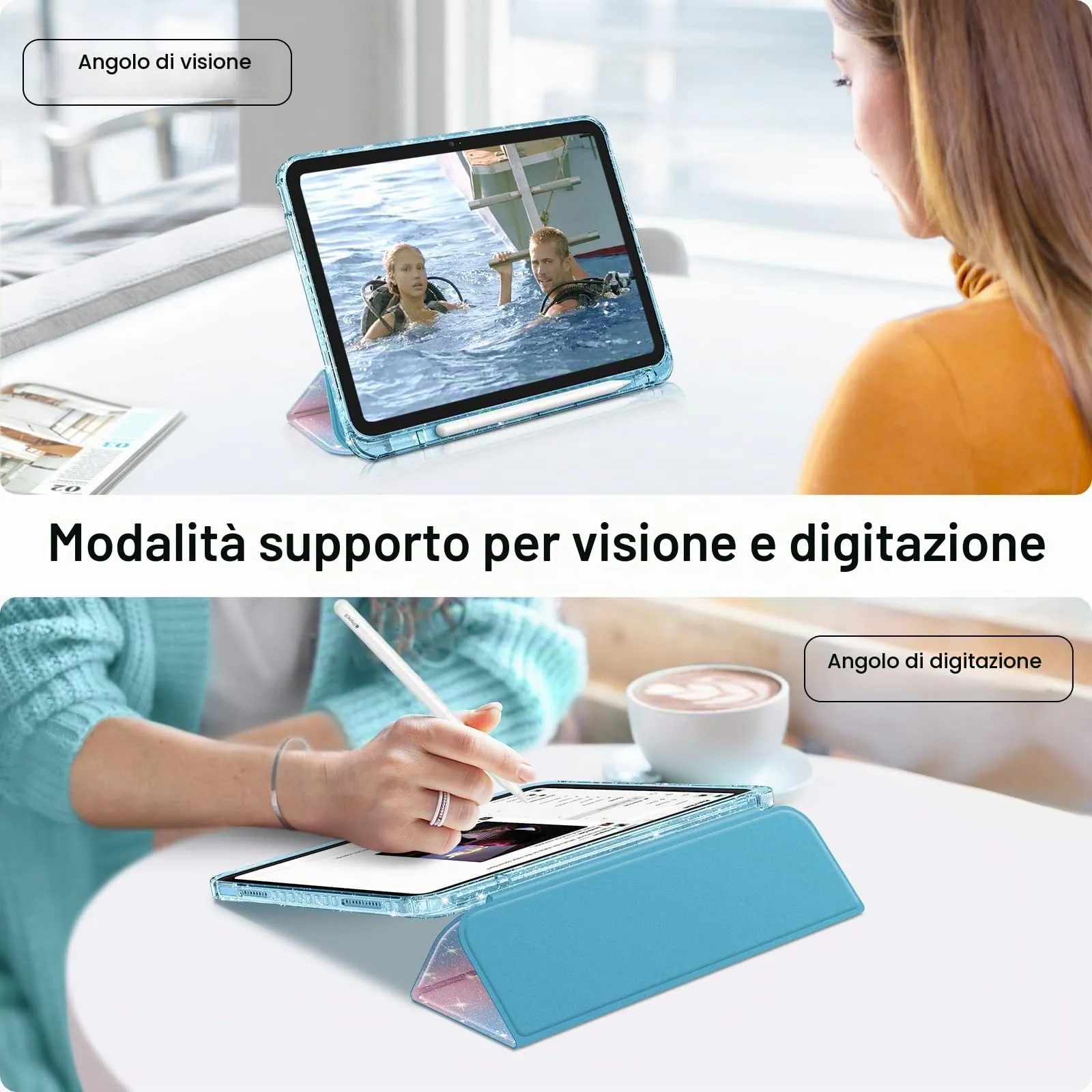 FINTIE Cover for iPad 11th Gen 11" (2025) and iPad 10th Gen 10.9" (2022) - immagine 3