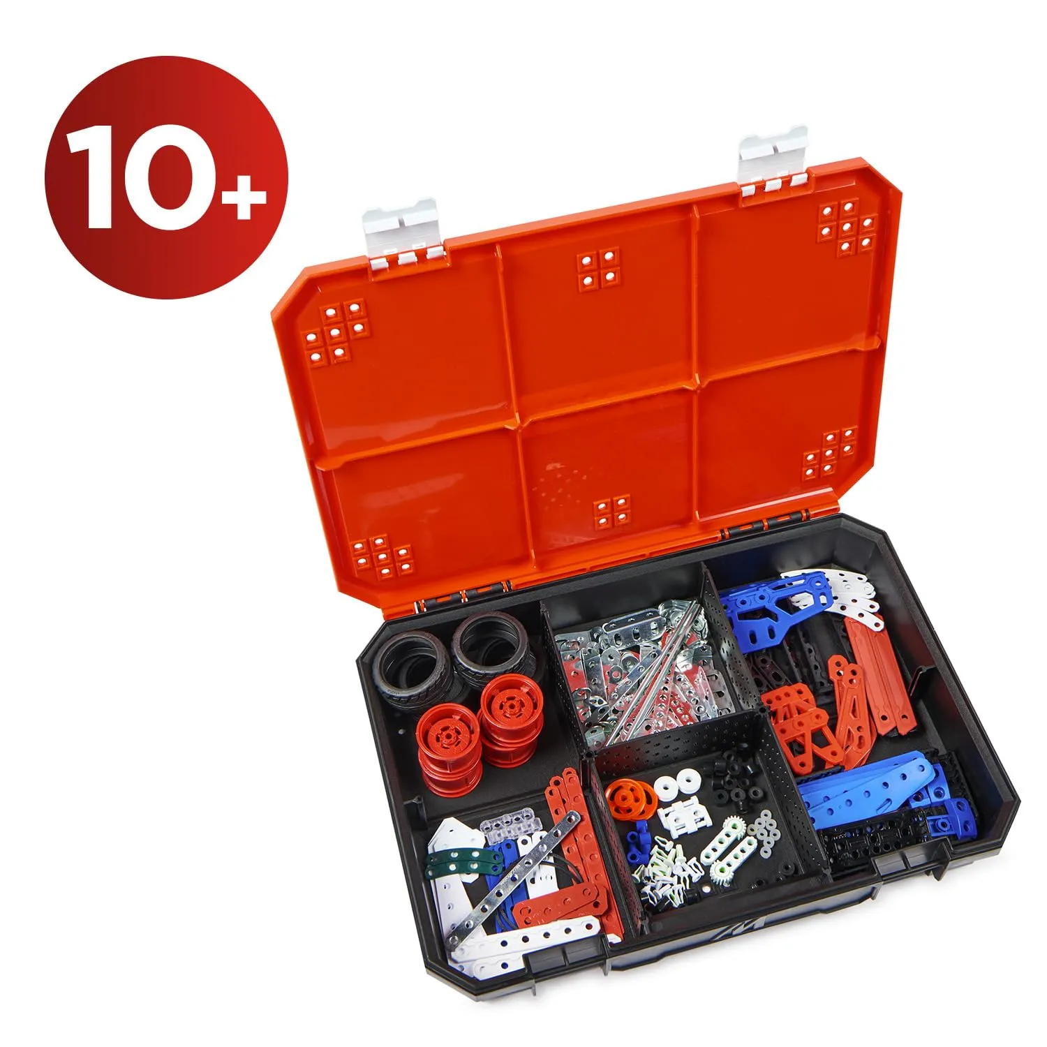 Bandai Meccano Valigetta di Costruzione 5 in 1 - 437 pezzi - APM20106 - immagine 7