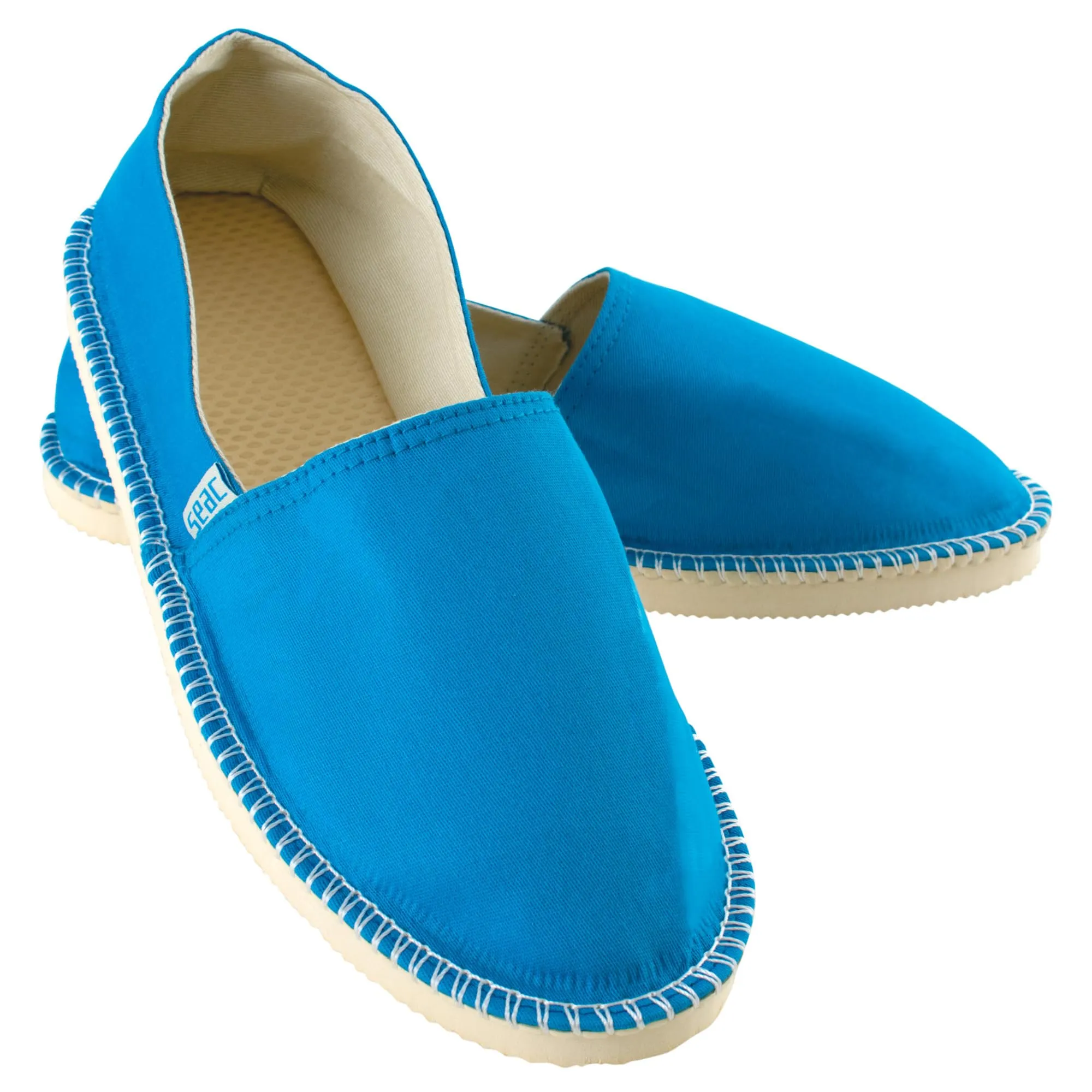 SEAC Malaga Espadrillas Casual Unisex in Canvas, Azzurro, 36 - immagine 1