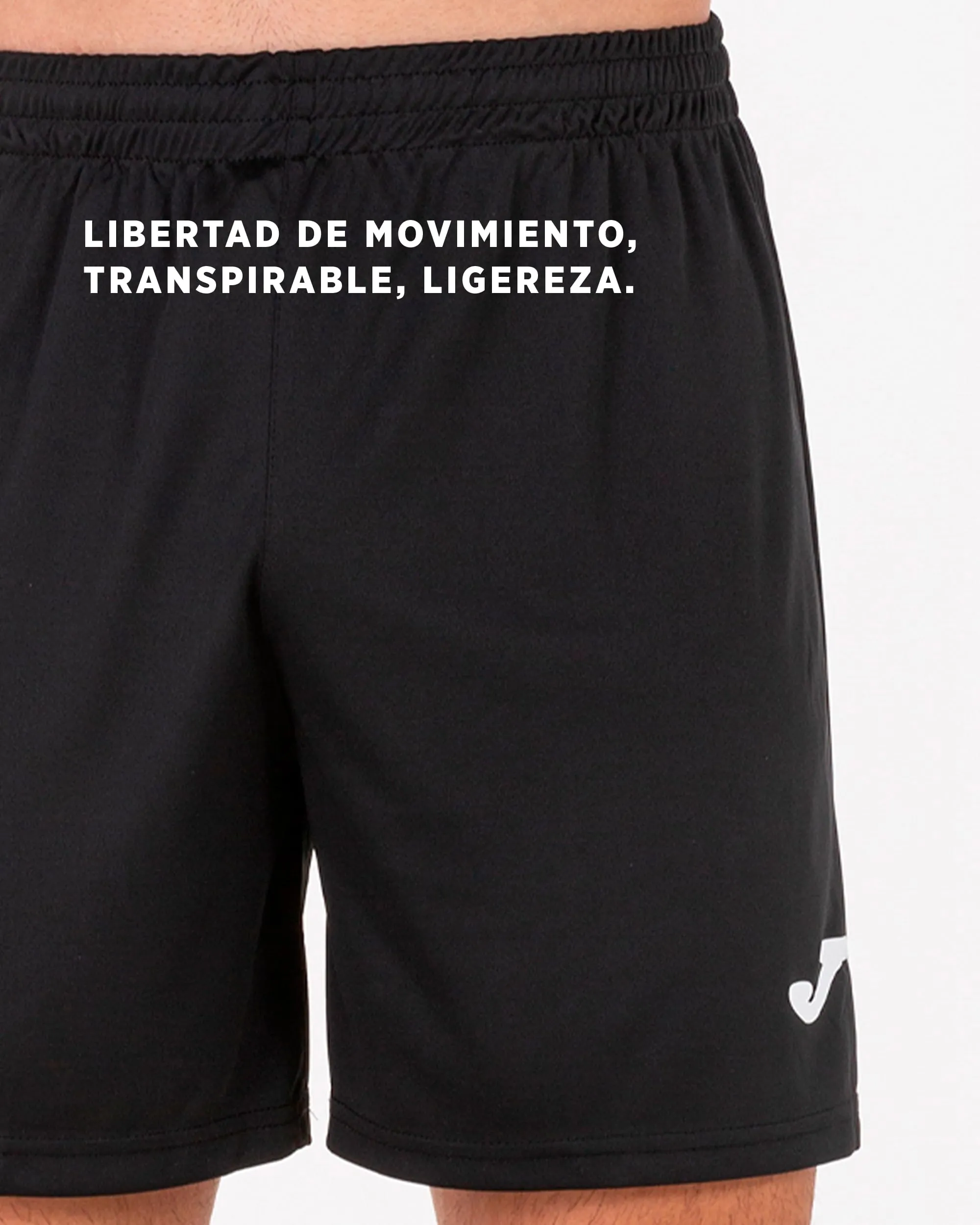 Joma Treviso Shorts, Nero, XXL-3XL - immagine 5