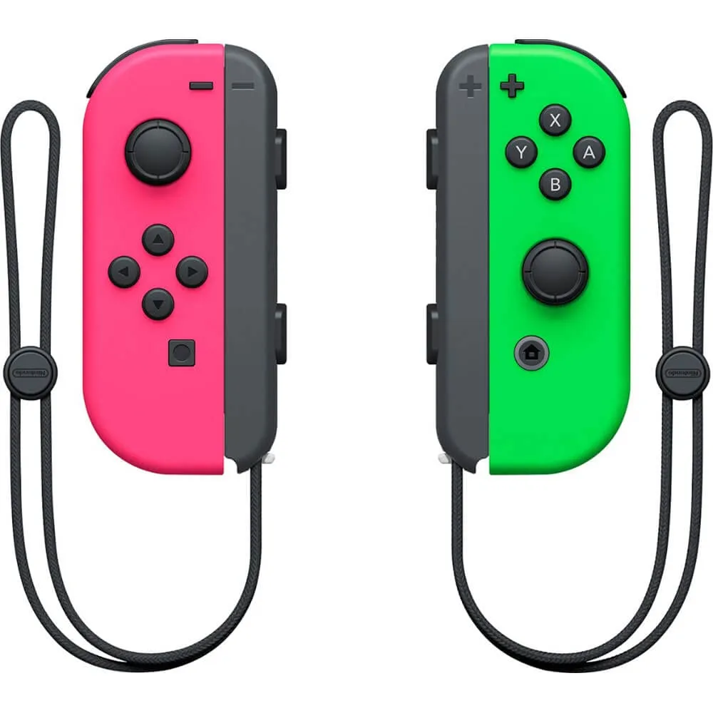 Nintendo Switch Joy-Con Set, Verde/Rosa Neon - immagine 3
