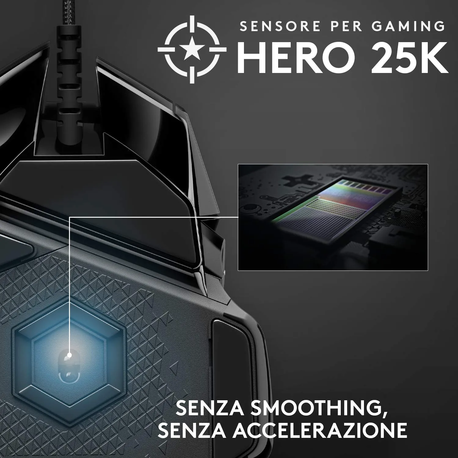 Logitech G G502 HERO Special Edition Gaming Mouse - immagine 3