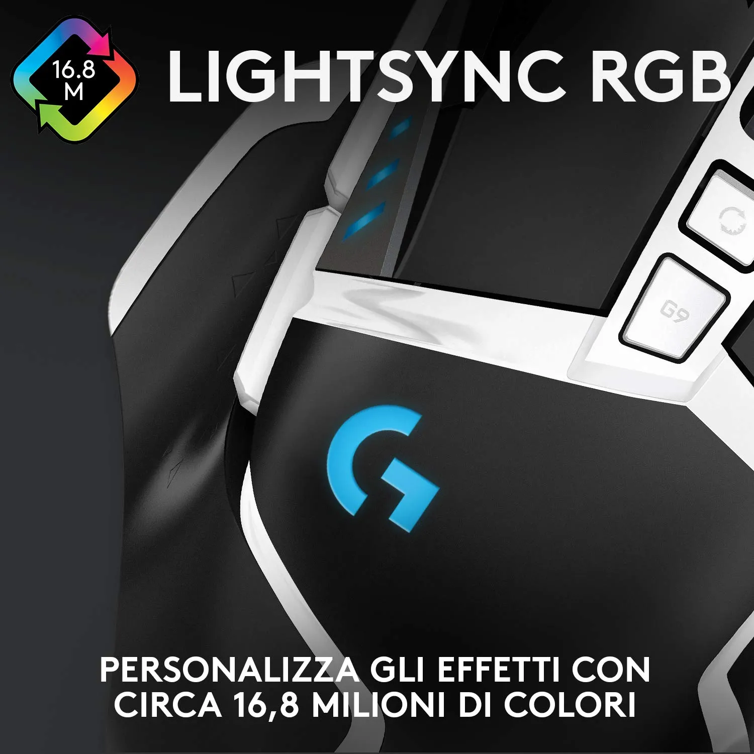 Logitech G G502 HERO Special Edition Gaming Mouse - immagine 6