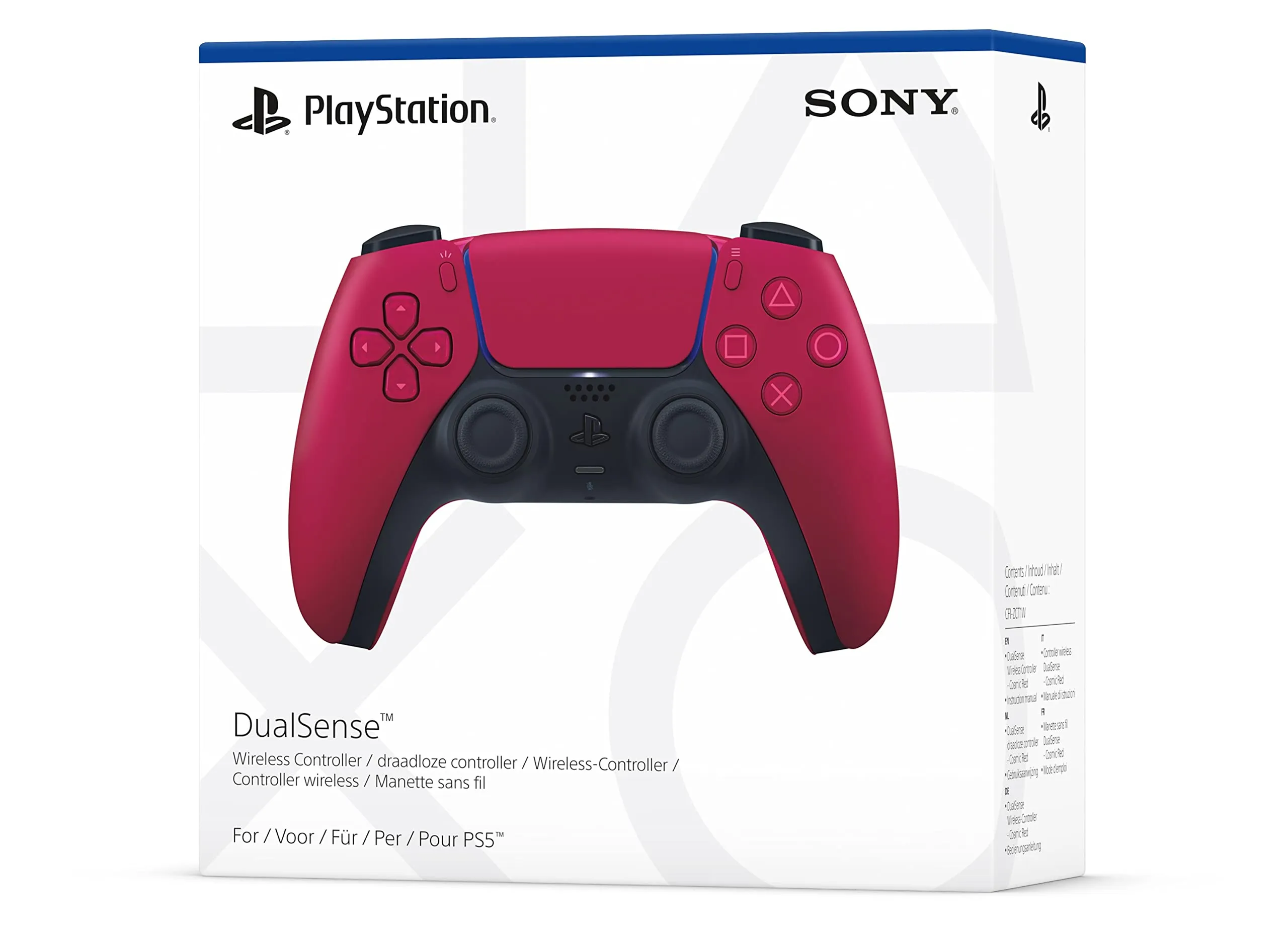 Sony PlayStation 5 DualSense Wireless Controller - Cosmic Red - immagine 2