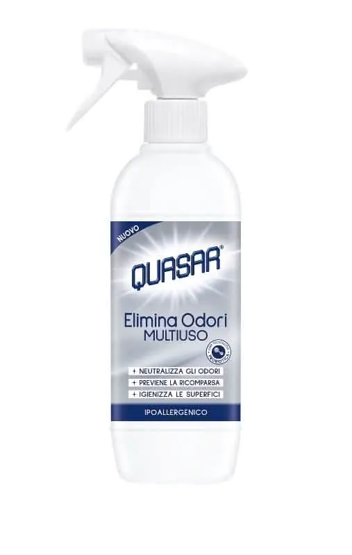Quasar Pulito Stellare Elimina Odori Multiuso, Ipoallergenico, 500 ml - immagine 1