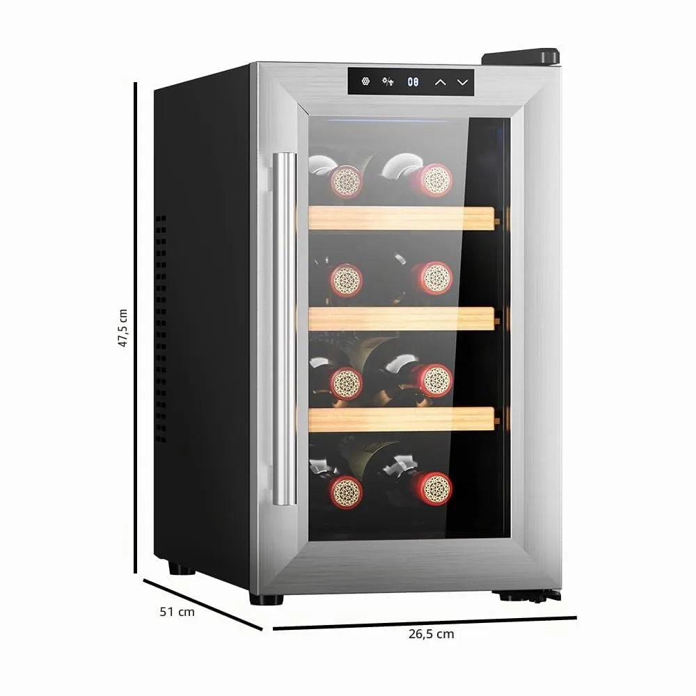 Cecotec Bolero GrandSommelier 830 CoolWood Cantinetta Termoelettrica 8 Bottiglie - immagine 2