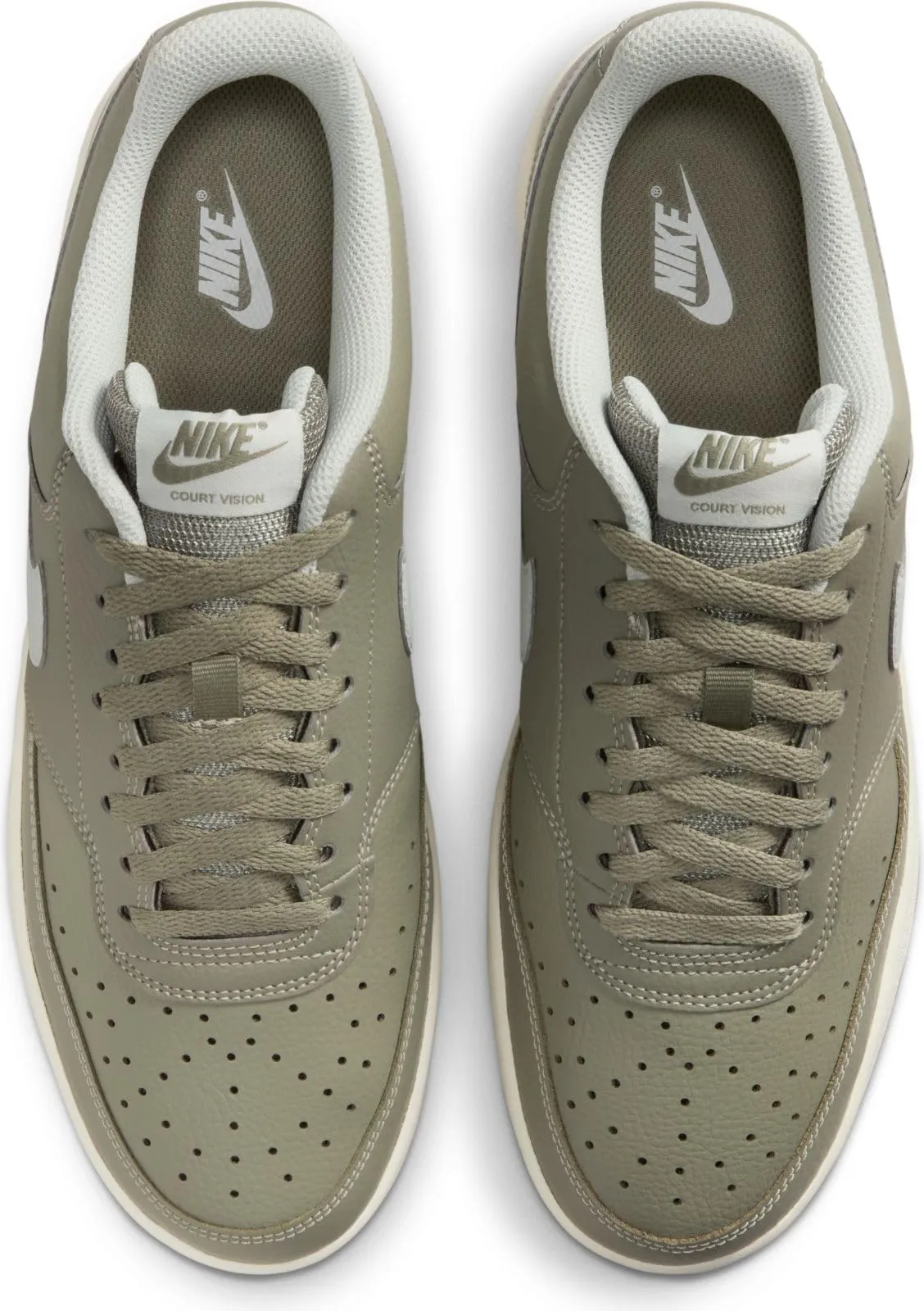 Nike Court Vision Low Light Army/Light Silver-Sail 44 EU - immagine 5