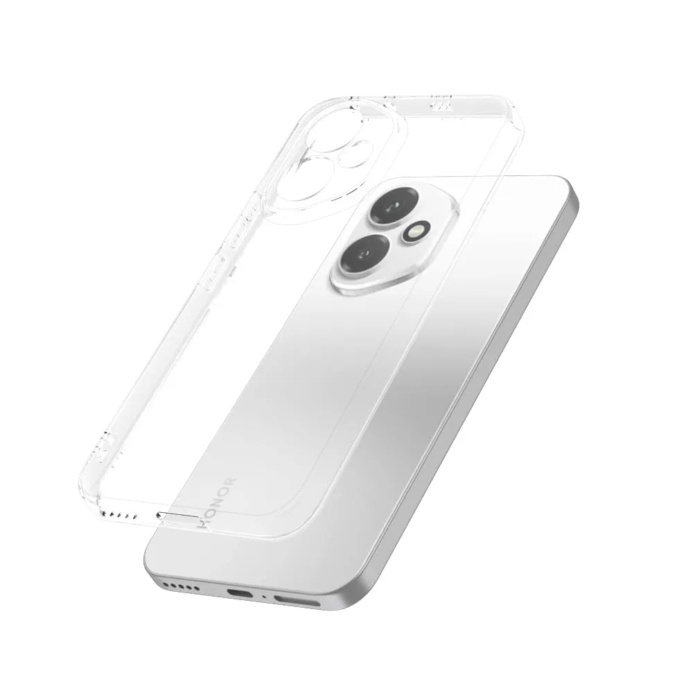 Captor Cover for Honor 400 5G, Transparent Soft Silicone Case, Anti-Yellowing and Anti-Scratch - immagine 8