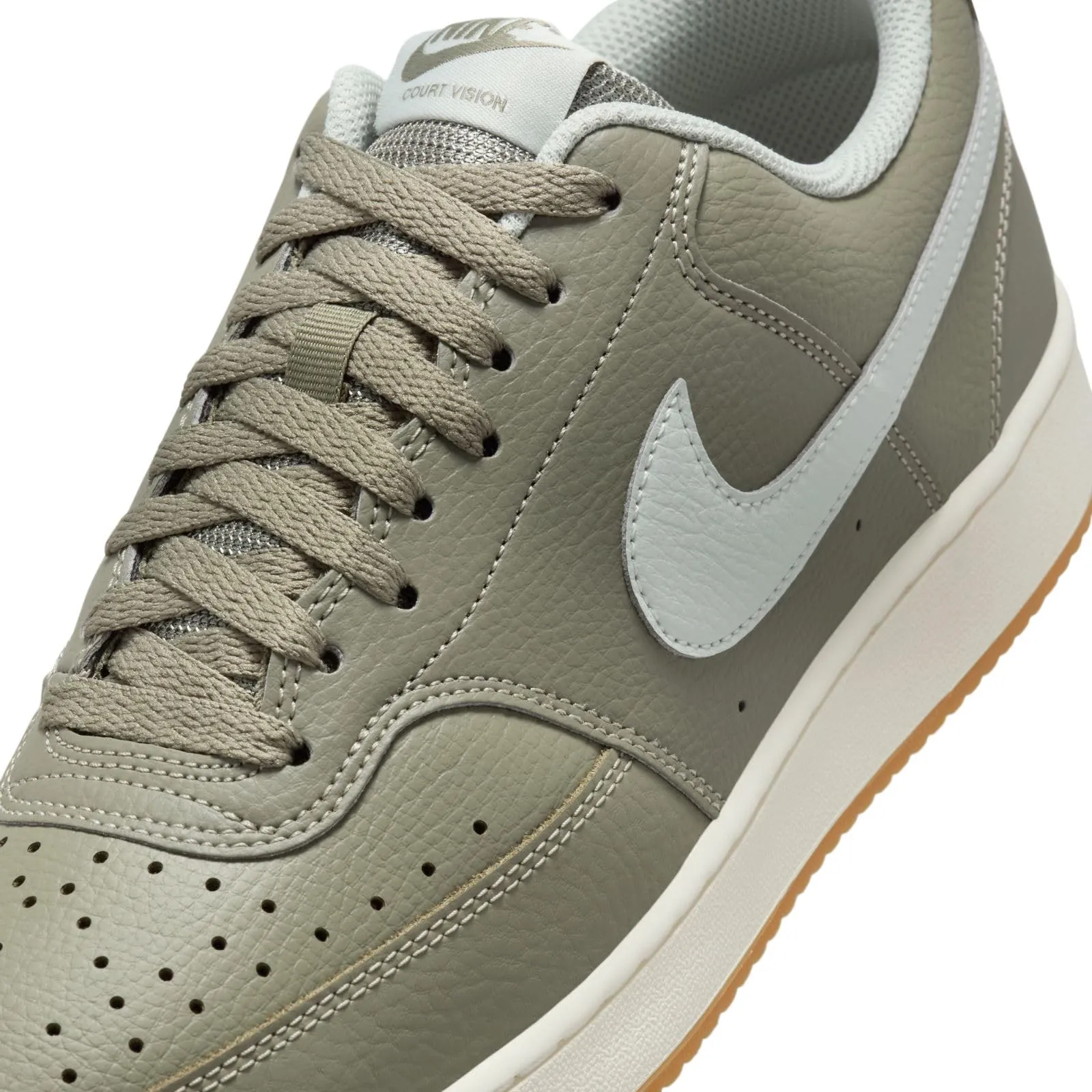 Nike Court Vision Low Light Army/Light Silver-Sail - immagine 7