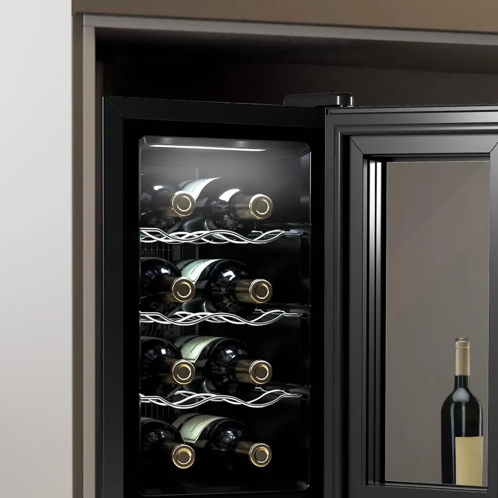 Cecotec Bolero Grandsommelier 830 Coolcrystal Cantinetta Vini 8 Bottiglie - immagine 8