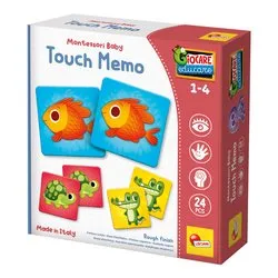 Lisciani Giochi Montessori Baby Touch Memo, 92703 - immagine 1
