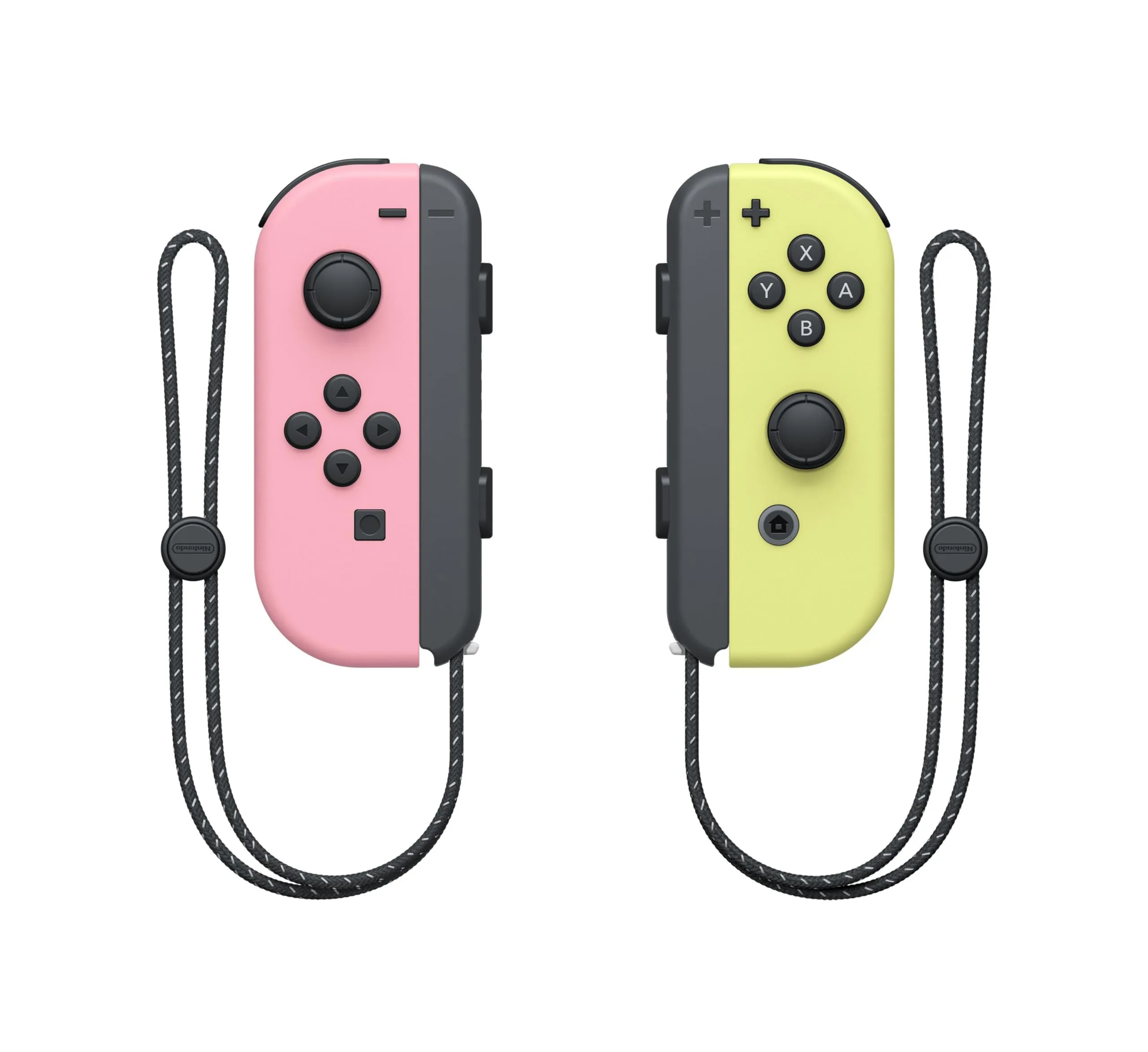 Nintendo Switch Joy-Con Rosa Pastello/Giallo Pastello - immagine 2