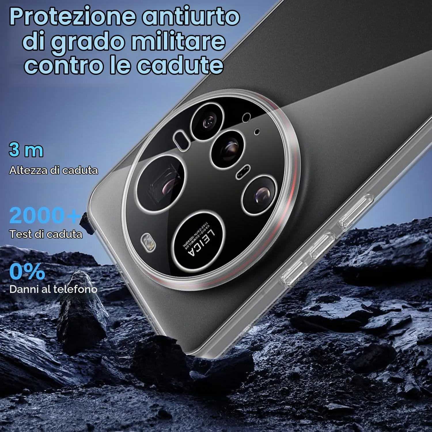 Captor Cover Trasparente TPU per Xiaomi 15 Ultra - immagine 3