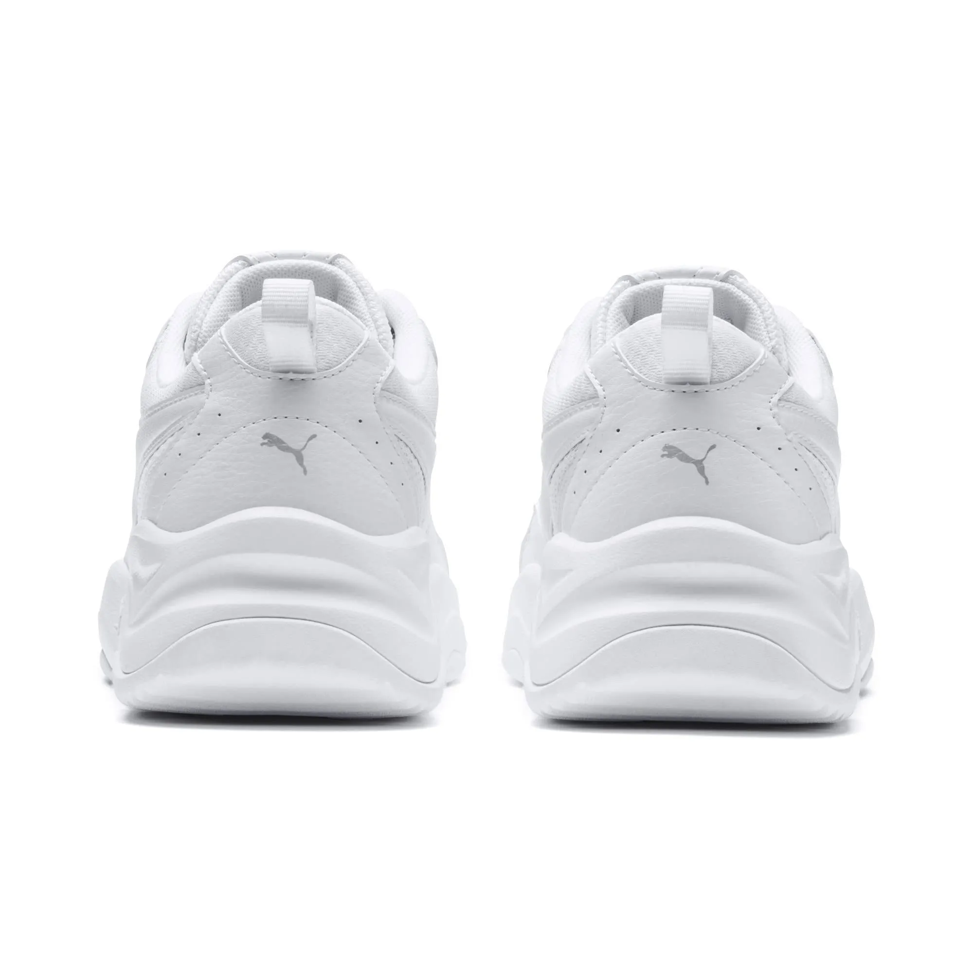PUMA Cilia Scarpe da Ginnastica Donna - Puma White Gray Violet Puma Silver - 42.5 EU - immagine 5