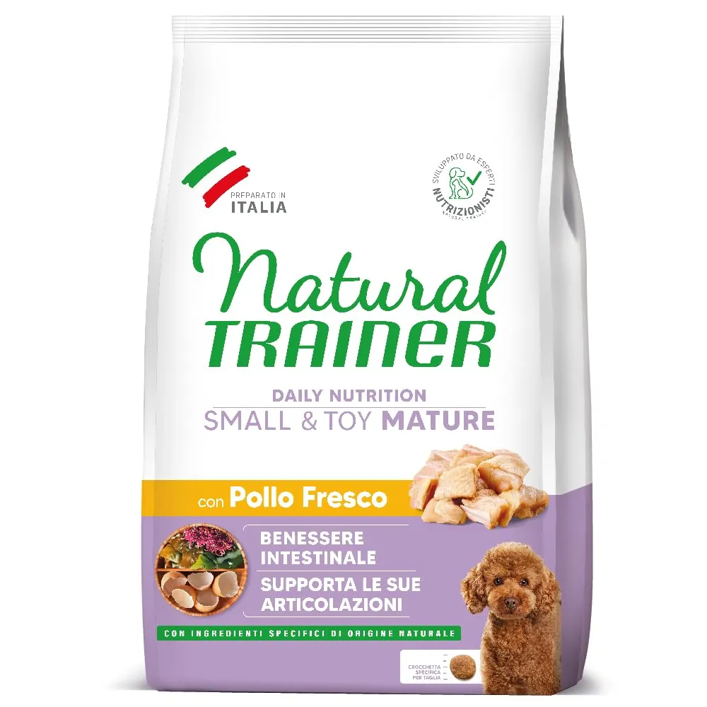 Trainer Natural Cibo per Cani Small and Toy Mature, Pollo, 2 kg - immagine 7