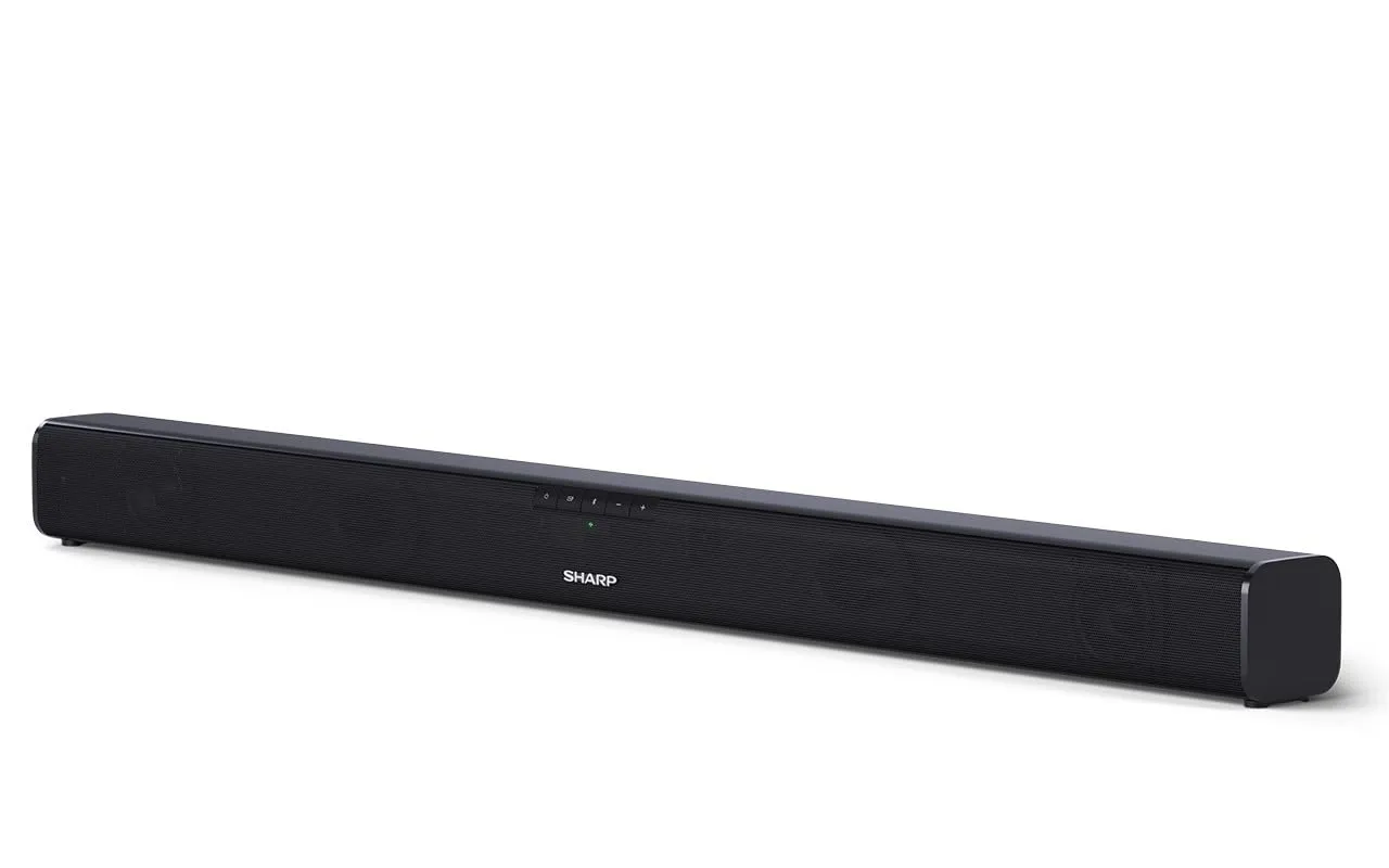 Sharp HT-SB110 Soundbar 2.1 with Subwoofer, Bluetooth, HDMI ARC, Optical, AUX, 180W, Wall Mountable - immagine 1