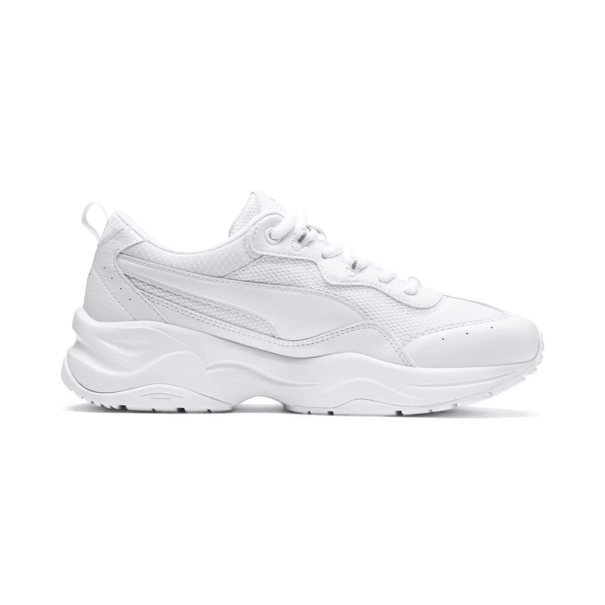 PUMA Cilia Scarpe da Ginnastica Donna, Puma White Gray Violet Puma Silver, 40.5 EU - immagine 7